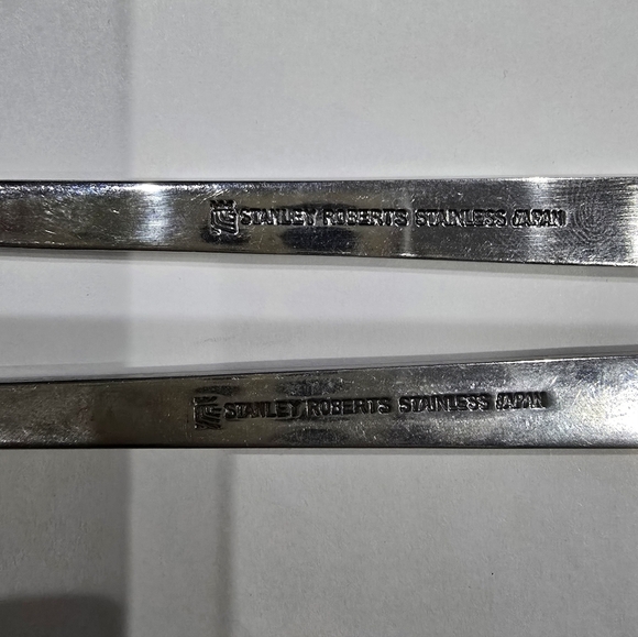 VTG Stanley Roberts Rogers Dorette Stainless Flatware Japan Fork Butter Knife - Picture 3 of 3